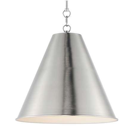 Maxim Veritas 18" Wide Pendant Satin Nickel