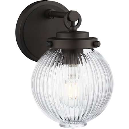 Maxim Kasbah 9" Tall Bathroom Sconce Oil Rubbed Bronze