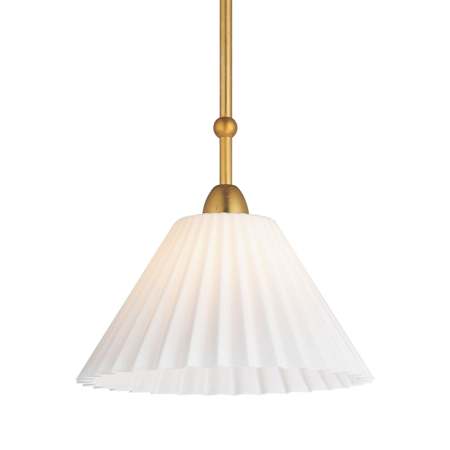 Maxim Kismet 12" Wide 1 Light Pendant Gold Leaf