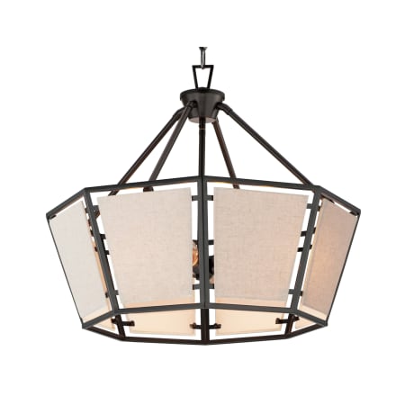 Maxim Montauk 4 Light 20" Wide Pendant Black