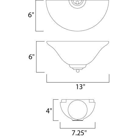 Maxim-20582-Line Drawing View