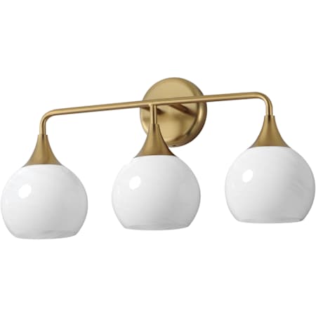 Maxim Neve 3 Light 23" Wide Bath Vanity Light Natural Aged Brass