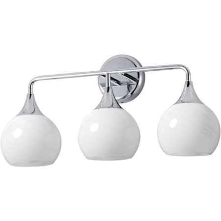 Maxim Neve 3 Light 23" Wide Bath Vanity Light Polished Chrome