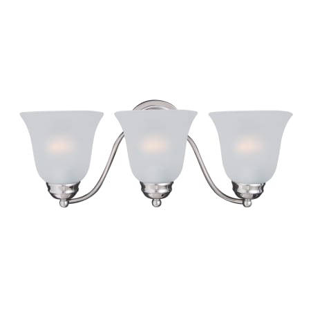 Maxim Basix 3 Light 19" Wide Bathroom Vanity Light Polished Chrome