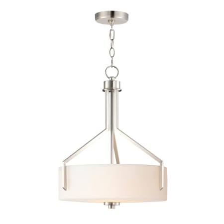 Maxim Dart 3 Light 17" Wide Pendant Satin Nickel