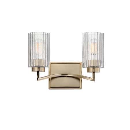 Maxim Rigata 2 Light 14" Wide Vanity Light Satin Champagne