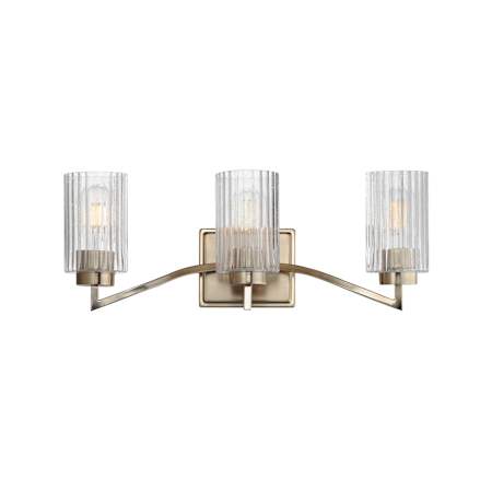 Maxim Rigata 3 Light 23" Wide Vanity Light Satin Champagne