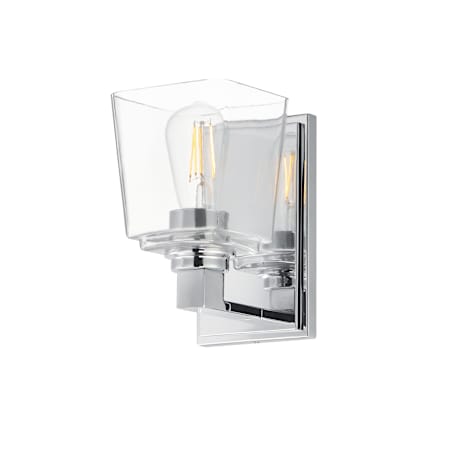 Maxim Cubos 9" Tall Wall Sconce Polished Chrome
