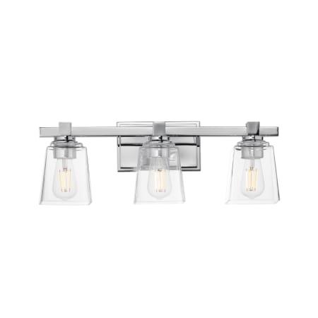 Maxim Cubos 3 Light 8" Tall Wall Sconce Polished Chrome