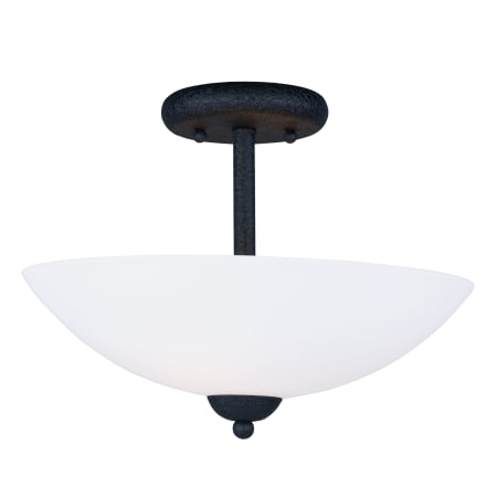 Maxim Taylor 13" Wide 2 Light Ceiling Light Textured Black