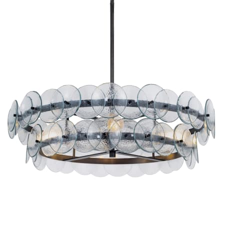 Maxim Loren 4 Light 32" Wide Drum Chandelier Gunmetal
