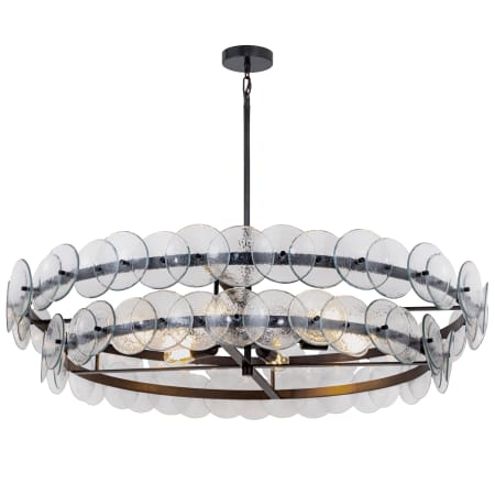 Maxim Loren 6 Light 42" Wide Drum Chandelier Gunmetal