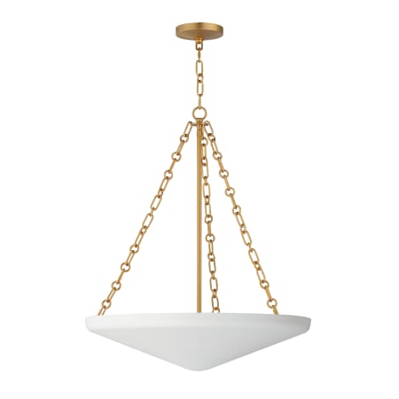 Maxim Artemis 6 Light 24" Wide Pendant Natural Aged Brass