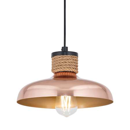 Maxim Bingham 10" Wide Mini Pendant Copper