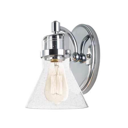 Maxim Seafarer 9" Tall LED Wall Sconce Polished Chrome