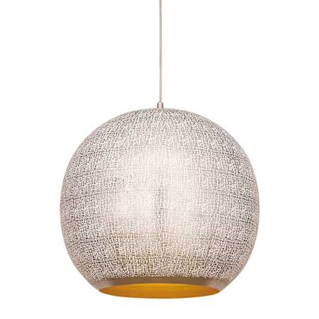 Maxim Aurelia 20" Wide Pendant Arctic White