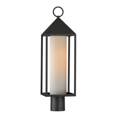 Maxim Aldous 24" Tall Post Light Black