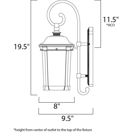 Maxim-3023-Line Drawing