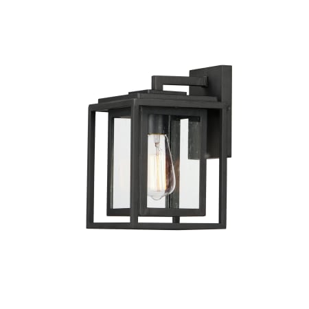 Maxim Cabana 11" Tall Outdoor Wall Sconce Black