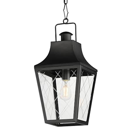 Maxim Storybook 10" Wide Outdoor Pendant Black