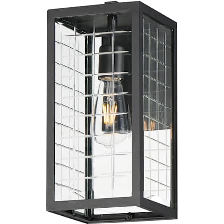 Maxim Magnus 13" Tall Outdoor Wall Sconce Black