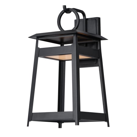 Maxim Pagoda 19" Tall LED Outdoor Wall Sconce Black