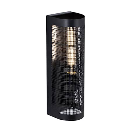 Maxim Hatcher 14" Tall Outdoor Wall Sconce Black