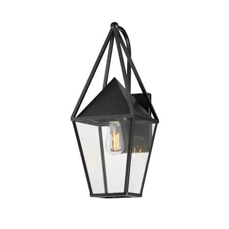 Maxim Bavaria 21" Tall Outdoor Wall Sconce Black