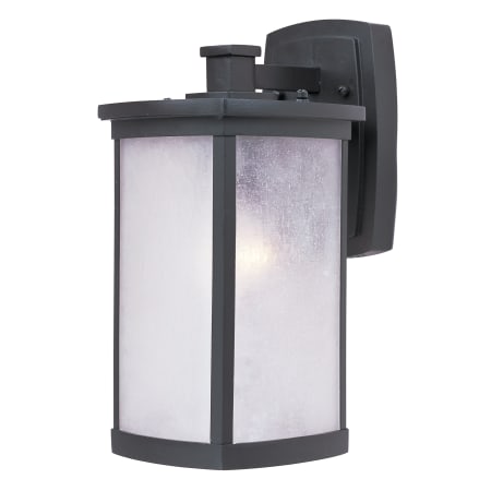 Maxim Terrace 13" 1 Light Wall Sconce Bronze / Frosted Seedy Glass