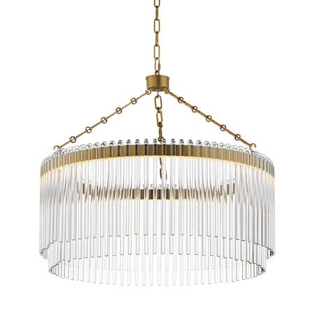 Maxim Jolie 24" Wide LED Pendant Natural Aged Brass