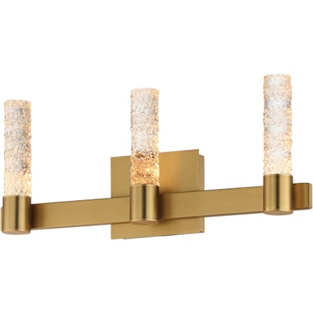 Maxim Duchess 3 Light 21" Wide ADA Compliant LED Vanity Light Natural Aged Brass