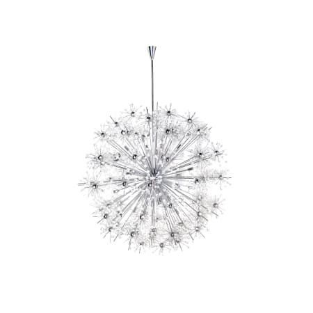 Maxim Starfire 44" Wide 40 Light Chandelier Polished Chrome