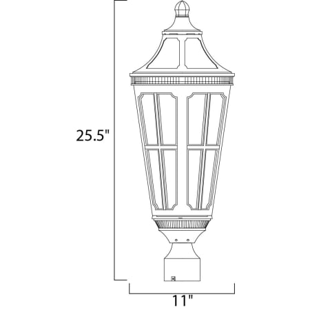 Maxim-40150CD-Line Drawing