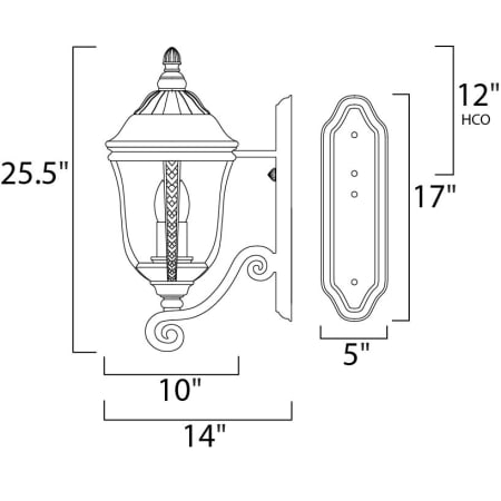 Maxim-40208-Line Drawing