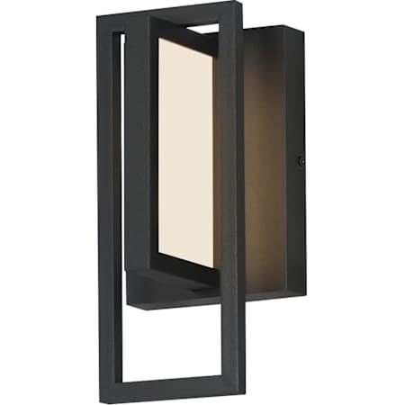 Maxim Formation VX 10" Tall LED Outdoor Wall Sconce Black