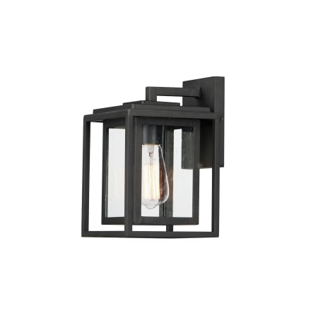 Maxim Cabana VX 11" Tall Outdoor Wall Sconce Black