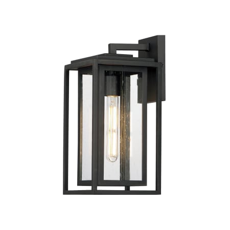 Maxim Cabana VX 15" Tall Outdoor Wall Sconce Black