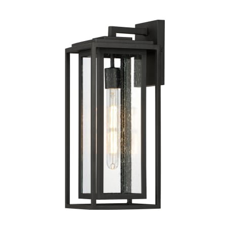 Maxim Cabana VX 18" Tall Outdoor Wall Sconce Black