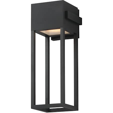 Maxim Strand VX 18" Tall LED Outdoor Wall Sconce Black