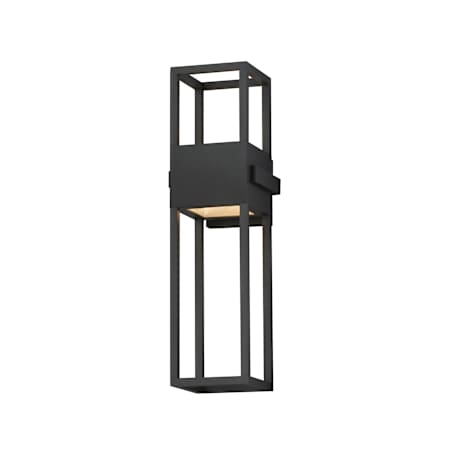 Maxim Strand VX 2 Light 24" Tall LED Outdoor Wall Sconce Black