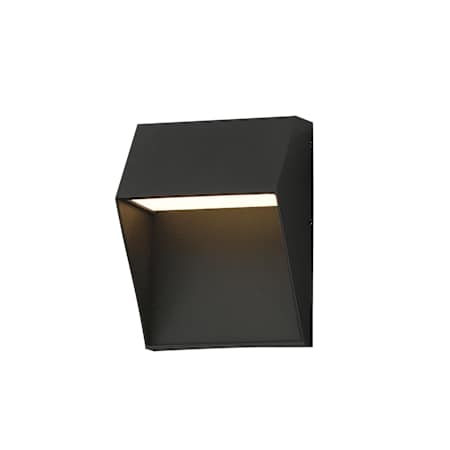 Maxim Cliffsedge VX 8" Tall Outdoor Wall Sconce Black