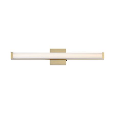 Maxim Spec 30" Wide LED Bath Bar Natural Aged Brass