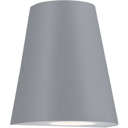 Maxim Taper 7" Tall ADA Compliant LED Outdoor Wall Sconce Silver