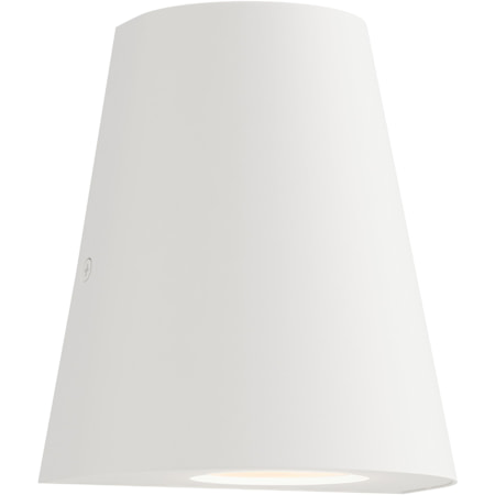 Maxim Taper 7" Tall ADA Compliant LED Outdoor Wall Sconce White