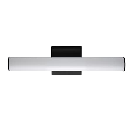 Maxim Rail 18" Wide LED Bath Bar Black