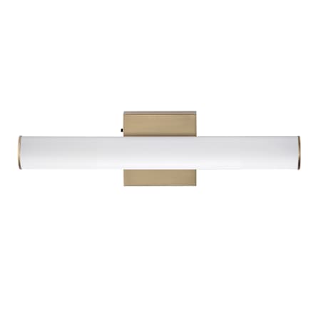 Maxim Rail 18" Wide LED Bath Bar Natural Aged Brass