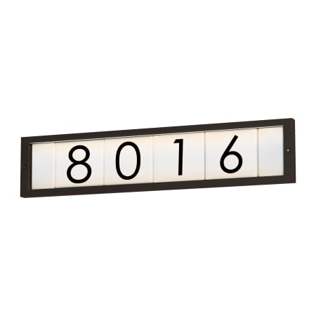 Maxim Classic LED Lighted Address Frame Bronze