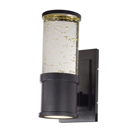 Maxim Pillar 11" LED Wall Sconce Galaxy Black
