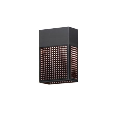 Maxim Lattice 12" Tall LED Wall Sconce Black