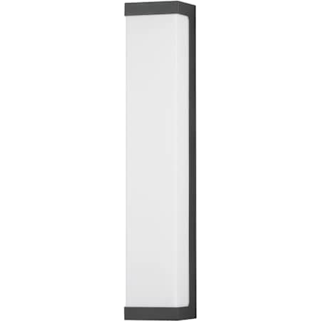 Maxim Tunnel 2 Light 26" Tall ADA Compliant LED Outdoor Wall Sconce Black